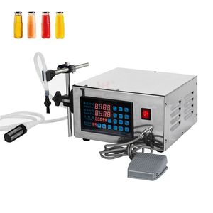 Machine de remplissage de bouteilles liquides CNC Semi-automatique, 5-3500ml, contrôle numérique, distributeur de lait quantitatif, remplissage à pédale