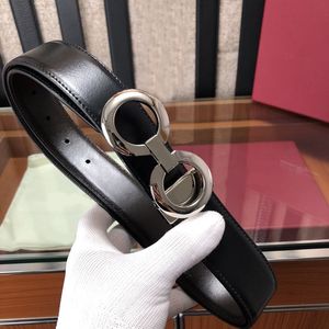 Semimatte Designer Belt Luxury Mens Womens Leather Beltes Travail classique ceinture Homme Lettres c￩l￨bres Gentleman Gift Luxury Belts For Women Designer