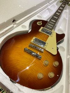 Envoyer 3 jours de haute qualité G standard Jimmy Page Signature Sunburst Guitare électrique