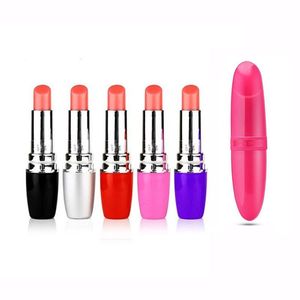 Rouge à lèvres Vibe discret Mini Bullet vibrateur rouge à lèvres vibrant sauter oeufs jouets sexuels produits pour femmes article