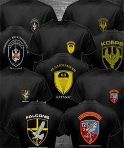 Serbia Fuerza especial T Men Dos lados Policía Anti Terroris Unidad del ejército Caj Falcons Regalo Camiseta informal de EE. UU. Tamaño S3XL Q11274938458