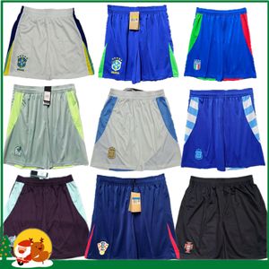 2024 Euro Cup American Cup Shorts Italie Argentin Brésil Mexique Croatie Portugals Germanys Pays-Bas Pantalons de sport Angleterre French Club French