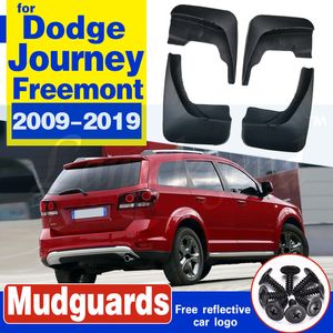 Set Molded Car Mud Flaps For Dodge Journey 2009-2019 Fiat Freemont Mudflaps Splash Guards Mud Flap Mudguards 2011 2012 2013 2014