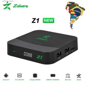 Décodeur ZShare Z1 Boîtier TV Android ZShare Z1 haute performance avec WiFi intégré et prise en charge du suivi Q240330