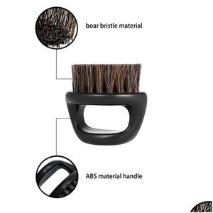 Set Kits Mens Best Kit de toilettage Poux à barbe à double face peigne à barbe en bois et à poils de sanglière Brusque Broise Barber Drop Livraison Produits de cheveux S DH20S
