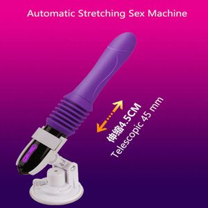 Sex toy Masseurs électriques jouets masager Nouveau étirement automatique grand gode machine point G masseur de vibrations Masturbation poussée jouets pour adultes LAFD