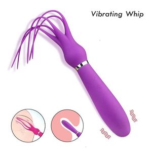 Jouet sexuel masseur 9 fréquences Sm fouet double moteur poulpe vibrateur Clitoris Plug Anal stimulateur femme pour hommes boutique pour adultes