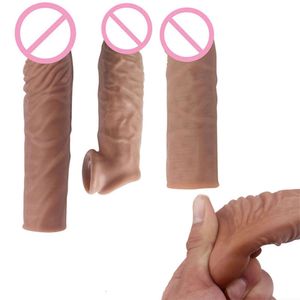 Sex Toy Masseur Jeu Adulte G Spot Stimuler Bullet Vibrateur Cock Sleeve Pénis Anneau Vibrant Retard Sangle sur Gode Bondage Gear Shop