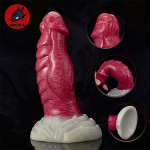 Masajeador de juguetes sexuales Pene artificial para hombres y mujeres Vestíbulo de forma especial enchufe anal Dilator suave coqueteo para adultos productos femeninos