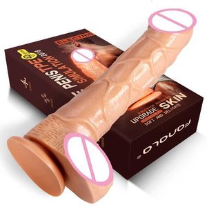 Juguete sexual masajeador realista consolador grande simulación de pene adultos pene erótico bala tienda de productos sexo anal para mujeres masturbación