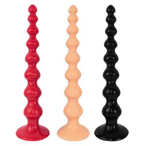 Seksspeeltje Massager Superlange dikke anale kralensanale plugdraad Grote kontdildo's voor man, vrouw en speelgoed voor koppels