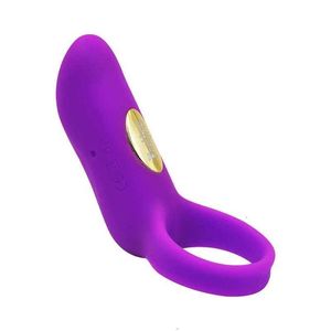 Masajeador de juguetes sexuales Vibradores para hombres Herramientas de masturbación macho anillo de vibración
