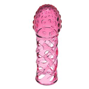 Sex toy s masager Massager Vibrador y Toys Penis Cock Leten Thunder Storm Long War Shuangshuang Set Fun Wolf Tooth Thorn Crystal G-point 0A4K