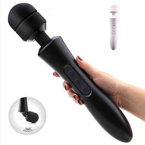 Sex toy toys masager Massage Powerful Ody Magic Wand Massager Vibrator Products Usb Rechargeable Vibrators Toys for Women ABCG I227 0WDN
