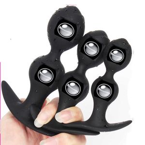 Toy jouet vibrateur rouler perle vibrante anal plug godo bout à bout