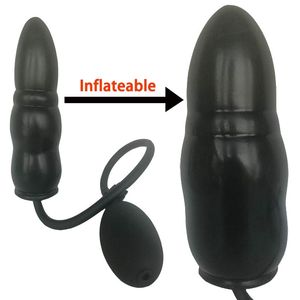 Sex toys masager jouet jouet masseur gonflable plug anal extenseur gode énorme pompe à bout dilatateur stimulateur produits pour adultes jouets pour femmes hommes cul KZZ4 9MN3