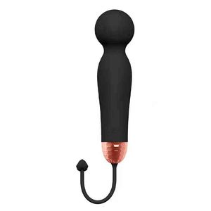 Juguetes sexuales masager Juguetes Masajeador Vibrador Productos divertidos Ovejita 10 Frecuencia Vibrador Av Stick Masaje de masturbación de pene para mujeres 06GM MWA2