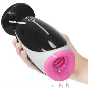 Seksspeeltjes stimulator Automatische mannelijke masturbatie Elektrische man speelgoed Vibrerende handsfree masturbator Cup