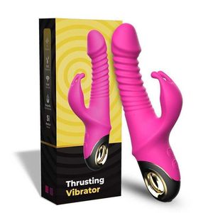 Juguetes sexuales, masajeador, vibradores de conejo Sebiger, consolador femenino, Vagina, punto g, clítoris, pezón, masturbadores estimuladores duales
