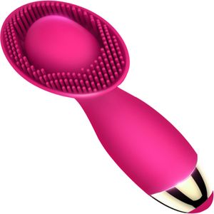 Jouets sexuels tournesol langue orale léchant vibrateur 10 vitesses masturbateur féminin ventouse stimulateur de Clitoris masseur de sein