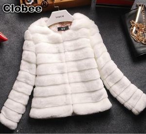 Sexy 2018 chaud 2018 6XL hiver rex cheveux de lapin Automne En Cuir herbe court en peluche manteau grande taille femmes