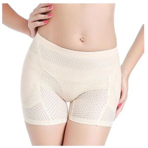 Butocks sexys caderas transpirables Pantie Shapewear falso de talla grande de tamaño