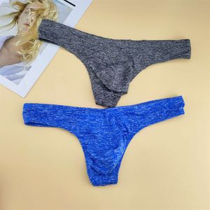 Sexy Mens Bulge Pouch Micro Thong Briefs String Low Waist Bikini Hombre Lingerie Erotic Underpants