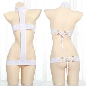 Sexy Set Japonais Sukumizu Bundled Bikini Sexy Japonais Lolita Fille Étudiant Sous-Vêtements À Lacets Lingerie Privé Unique Photo Anime Cosplay T220923