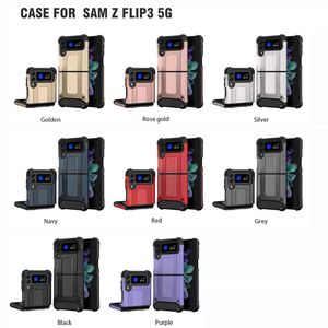 SGP Heavy Duty Tough Armor 2 en 1 Hybride Robuste Impact PC TPU Cas Antichoc Pour Samsung Z Flip 3 5G Flip3