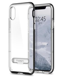 SGP Spigen Crystal Hybrid avec stents aimant amovible pour iPhone 11 Pro Max XR XXS Max 78 Plus 66S Plus Samsung S20 S10 Note 12970900