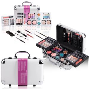 Shadow Duer Lika Professional 24 Color Eyeshadow Blush Cosmetic Foundation Foundation Face Powder Makeup Set Shadows Palette