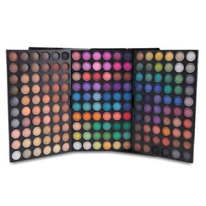 Sombra Venta al por mayor 180 colores Tender 3 capas de color placa de maquillaje Paleta de sombras de ojos Kit de juego de sombras de ojos Comestic envío gratis