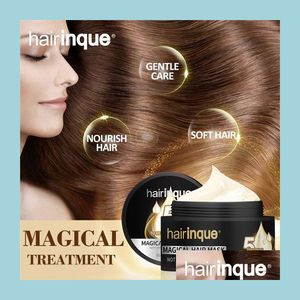 Acondicionador de champú peinado 50 ml de tratamiento mágico mascarilla de cabello hidratante 5 segundos de reparación Restauración de cuidado suave 6pcs dhnkm