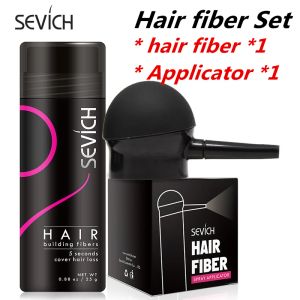 Shampooconditioner kératine Fibre de cheveux applicateur Bâtiment de cheveux Pompe de pulvérisation de la fibre de baignade