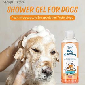 Champú Acondicionador Baño para mascotas Champú/acondicionador Cuidado del cabello para perros y gatos Limpieza Gel de ducha Jabón Desodorante antiinflamatorio Baño Productos de belleza para perros Q240316