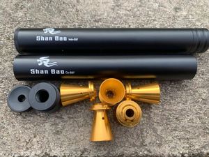 Shan Bao Filtro de combustible de aleación de aluminio de 24 cm para rosca CZ 12.75*1.25 e indo 12*1.25