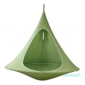 Forma Tipi Árbol Colgando Gusano de seda Capullo Columpio Silla para niños Adultos Interior Exterior 25 Tienda Hamaca Muebles de patio