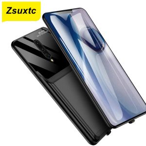 SHAVERS 10000 MAH Battery Charger Base pour OnePlus 7 7 Pro 7T 7T Pro Battery Case Stand Cover Smart Power Case Bank