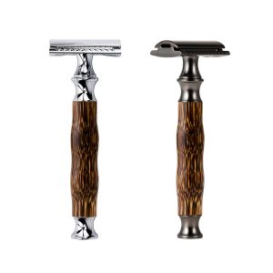 Shavers Sécurité Razor Double Edge Razor pour hommes raser le visage Blades Raser Machine Eco Razor avec une lame Rasage des cheveux faciaux