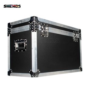 SHEHDS Stage Lighting Flight Case 2 en 1 Entrega rápida LED Beam + Wash 19x15W para discoteca KTV Party Equipo de DJ profesional