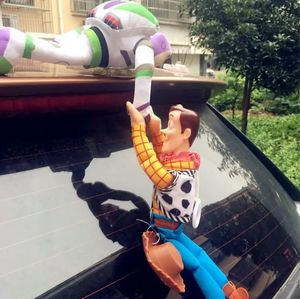 Sherif Woody Buzz Lightyear – poupées de voiture en peluche, jouets suspendus à l'extérieur, accessoires automobiles mignons, décoration 253545CM, 231229