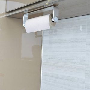 Shgo Hot-Self Adhesive Wall Mount Paper Paper porte-serviette Dispensateur, porte-serviette de carvins de cuisine Stand sous l'armoire-armoire