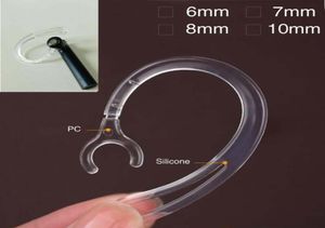 Envío 6 mm 7 mm 8 mm 10 mm transparente auricular Bluetooth Silicone Aurhook Loop Clip Auriculares Reemplazo de auriculares Auriculares 3849130