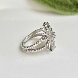 Livraison de bijoux de luxe, bagues de mode en argent Sterling 925, bijoux populaires, tournesol, bague de fiançailles de styliste gratuite, 40CO