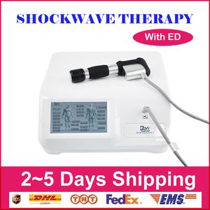 Equipo de terapia de ondas de choque, sonido de onda de ganancia de pene para máquina de disfunción eréctil ed, tratamiento del dolor aprobado por la CE