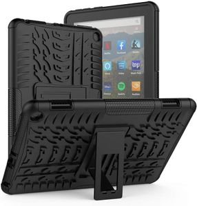 Funda protectora resistente a prueba de golpes y caídas con soporte para la nueva funda para tableta Kindle Fire HD 8 y Fire HD 8 Plus de 10.ª generación 2020