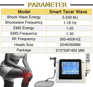 Terapia de ondas de choque terapia tecar fisioterapia ems máquina masajeador de cuerpo completo en venta productos más vendidos