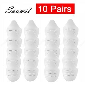 Accesorios para piezas de calzado 10 pares de soportes para zapatillas de deporte Antiarrugas Ball s Head Guard Stretcher Toe Cap Support Protector antiarrugas al por mayor 230211