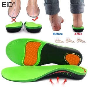 Pièces de chaussures Accessoires EVA Chaussures orthopédiques Semelles intérieures Pour pieds Arch Foot Pad XO Type Leg Correction Flat Support Sports Insert 221208