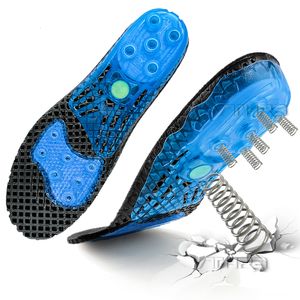 Pièces de chaussures Accessoires Semelle en silicone à ressort EVA Semelle intérieure Pieds plats Semelles ortiques Soutien de la voûte plantaire Inserts orthopédiques Fasciite plantaire Douleur aux pieds Soins des pieds 230214